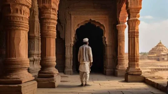A stone whisperer of Ayodhya 1