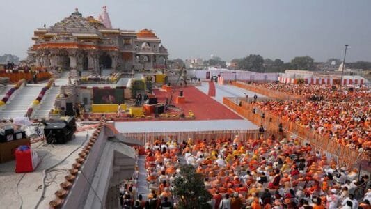 Narendra Modi in Ayodhya