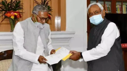 CM Nitish Kumar Resignation