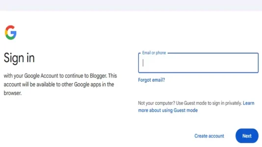 Blogger par blog kaise banayen