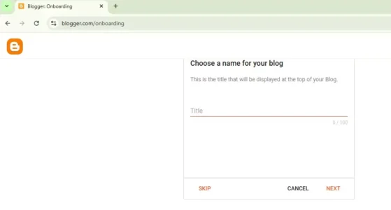 Blogger par blog kaise banayen